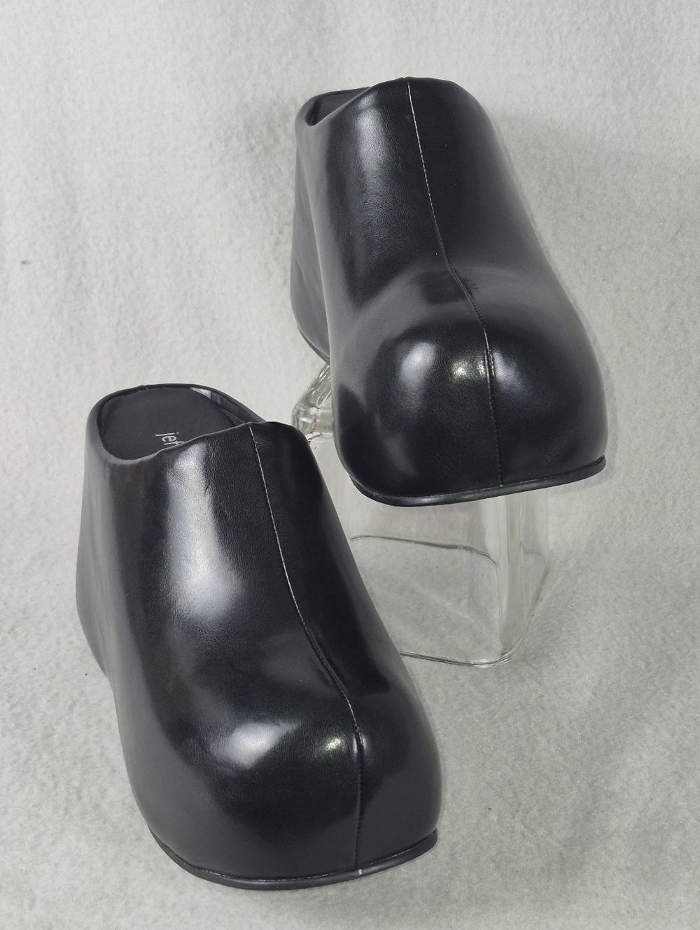 Jeffrey Campbell Women’s Cloggin Platform Wedge Clogs – Black – Size 6.5 - Picture 2 of 10